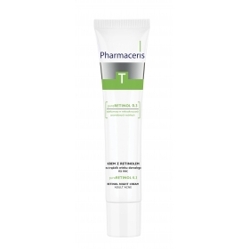 Pharmaceris T pureRETINOL 0.3 KREM Z RETINOLEM na trądzik wieku dorosłego na noc 40 ml