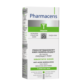 Pharmaceris T SEBOSTATIC DZIEŃ Przeciwtrądzikowy krem normalizujący do twarzy SPF 20 50 ml
