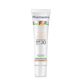 PHARMACERIS F MINERALNY DERMO-FLUID MATUJĄCY SPF 30   MATT-MINERAL-CORRECTION 20 NATURAL