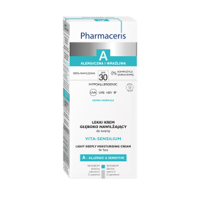 PHARMACERIS A VITA-SENSILIUM LEKKI KREM GŁĘBOKO NAWILŻAJĄCY SPF 30 DO TWARZY 50 ML