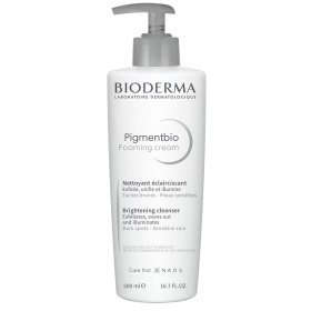 BIODERMA PIGMENTBIO FOAMING CREAM KREMOWY ŻEL OCZYSZCZAJCY DO CIAŁA 500 ml