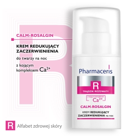 PHARMACERIS R CALM- ROSALGIN Krem redukujący zaczerwienienia na noc 30 ML