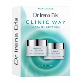 DR IRENA ERIS CLINIC WAY NAWILŻENIE ZESTAW KREM NA DZIEŃ 50 ML + KREM NA NOC 50 ML