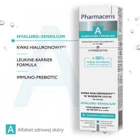 Pharmaceris A HYALURO-SENSILIUM KWAS HIALURONOWYdi-2 W WODNYM KREMIE do twarzy 40 ml
