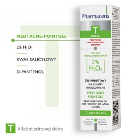 Pharmaceris T MEDI ACNE-POINTGEL Żel punktowy na miejscowe zmiany mikrozapalne 10 ml