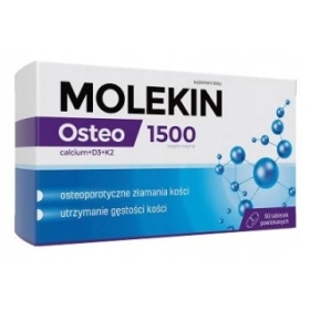 MOLEKIN OSTEO 1500 60 TABLETEK POWLEKANYCH