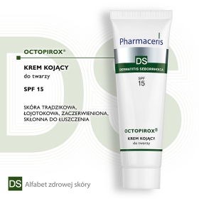 Pharmaceris DS OCTOPIROX KOJĄCY KREM do twarzy SPF 15  40 ml