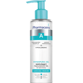 Pharmaceris A PHYSIOPURIC-GEL Nawilżający fizjologiczny żel do mycia twarzy i oczu 190 ml