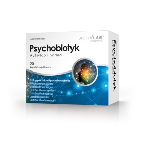 PSYCHOBIOTYK 20 kapsułek Activlab Pharma