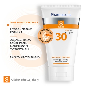 PHARMACERIS S NAWILŻAJĄCA EMULSJA OCHRONNA SPF 30 DO CIAŁA SUN BODY PROTECT 150 ML