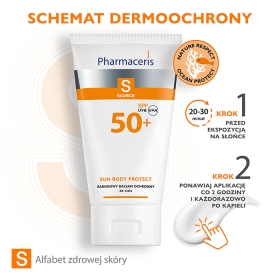 PHARMACERIS S BARIEROWY OCHRONNY BALSAM SPF 50+ DO CIAŁA SUN BODY PROTECT 150 ML