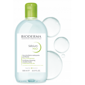 BIODERMA SEBIUM H2O PŁYN MICELARNY 500 ML