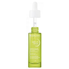BIODERMA SEBIUM SERUM Wygładzające serum przeciwstarzeniowe redukujące niedoskonałości 30 ml