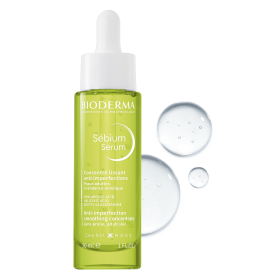 BIODERMA SEBIUM SERUM Wygładzające serum przeciwstarzeniowe redukujące niedoskonałości 30 ml