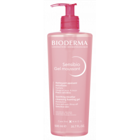 BIODERMA SENSIBIO GEL MOUSSANT ŁAGODZĄCY ŻEL MYJĄCY 500 ML