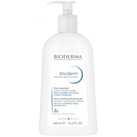 BIODERMA ATODERM INTENSIVE GEL MOUSSANT ŁAGODNY ŻEL OCZYSZCZAJĄCY 500 ml