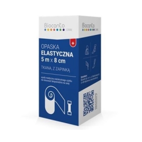 BIOCANTO CARE OPASKA ELASTYCZNA TKANA z ZAPINKĄ 5m x 8cm