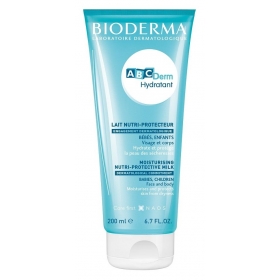 BIODERMA ABCDERM HYDRATANT ŁAGODNA EMULSJA ULTRA-NAWLIŻAJĄCA DLA DZIECI I NIEMOWLĄT 200 ML