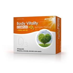 BODY VITALITY COMPLEX + D3 Activlab Pharma 30 kapsułek