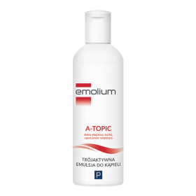 EMOLIUM A-TOPIC TRÓJAKTYWNA EMULSJA DO KĄPIELI 200 ml