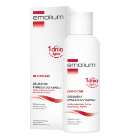 EMOLIUM DERMOCARE DELIKATNA EMULSJA DO KĄPIELI 200 ml