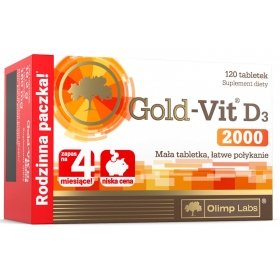 OLIMP GOLD VIT D3 2000 j.m. 120 tabletek
