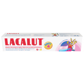 LACALUT PASTA CHRONIĄCA ZĘBY MLECZNE PRZED PRÓCHNICĄ DLA DZIECI DO 4 LAT 50 ML