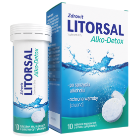 LITORSAL ALKO-DETOX 10 tabletek musujących na KACA