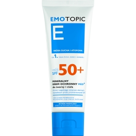 EMOTOPIC MINERALNY KREM OCHRONNY MED+ do twarzy i ciała SPF 50+ 75 ml