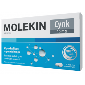 MOLEKIN CYNK 30 TABLETEK POWLEKANYCH
