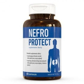 NEFRO PROTECT 60 kaps. PRACA NEREK UKŁAD MOCZOWY