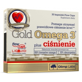 OLIMP GOLD OMEGA 3 PLUS CIŚNIENIE 30 kapsułek