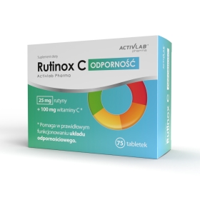 RUTINOX C ODPORNOŚĆ 75 tabletek Activlab Pharma