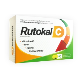 RUTOKAL C 90 tabletek powlekanych ODPORNOŚĆ ORGANIZMU