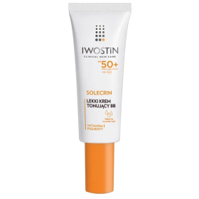 IWOSTIN SOLECRIN SPF 50+ KREM BB WYRÓWNANIE KOLORYTU 30 ML