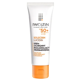 IWOSTIN SOLECRIN LUCIDIN KREM OCHRONNY ROZJAŚNIAJĄCY PRZEBARWIENIA SPF 50+  50 ML