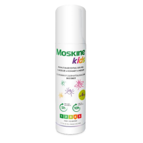 MOSKINE KIDS PŁYN 80 ML NA KOMARY KLESZCZE MESZKI