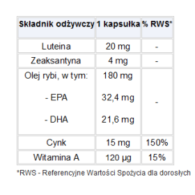 BIOCANTO VISTA MAX 30 kapsułek