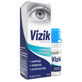 VIZIK KROPLE DO OCZU 10 ML SUCHE ZMĘCZONE OCZY