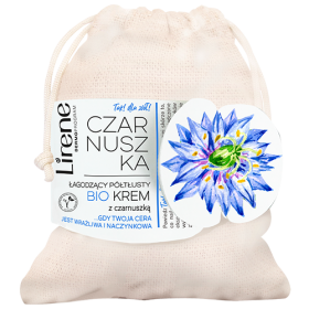 LIRENE CZARNUSZKA ŁAGODZĄCY PÓŁTŁUSTY BIO-KREM Z CZARNUSZKĄ 50 ml