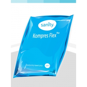 Kompres Sanity Flex MAX 21x30 cm ŻELOWY