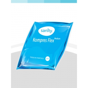 Kompres Sanity Flex MEDIUM 21x22 cm ŻELOWY