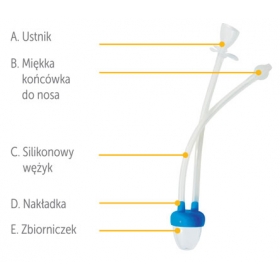 Aspirator no nosa NOSALEK bezfiltrowy